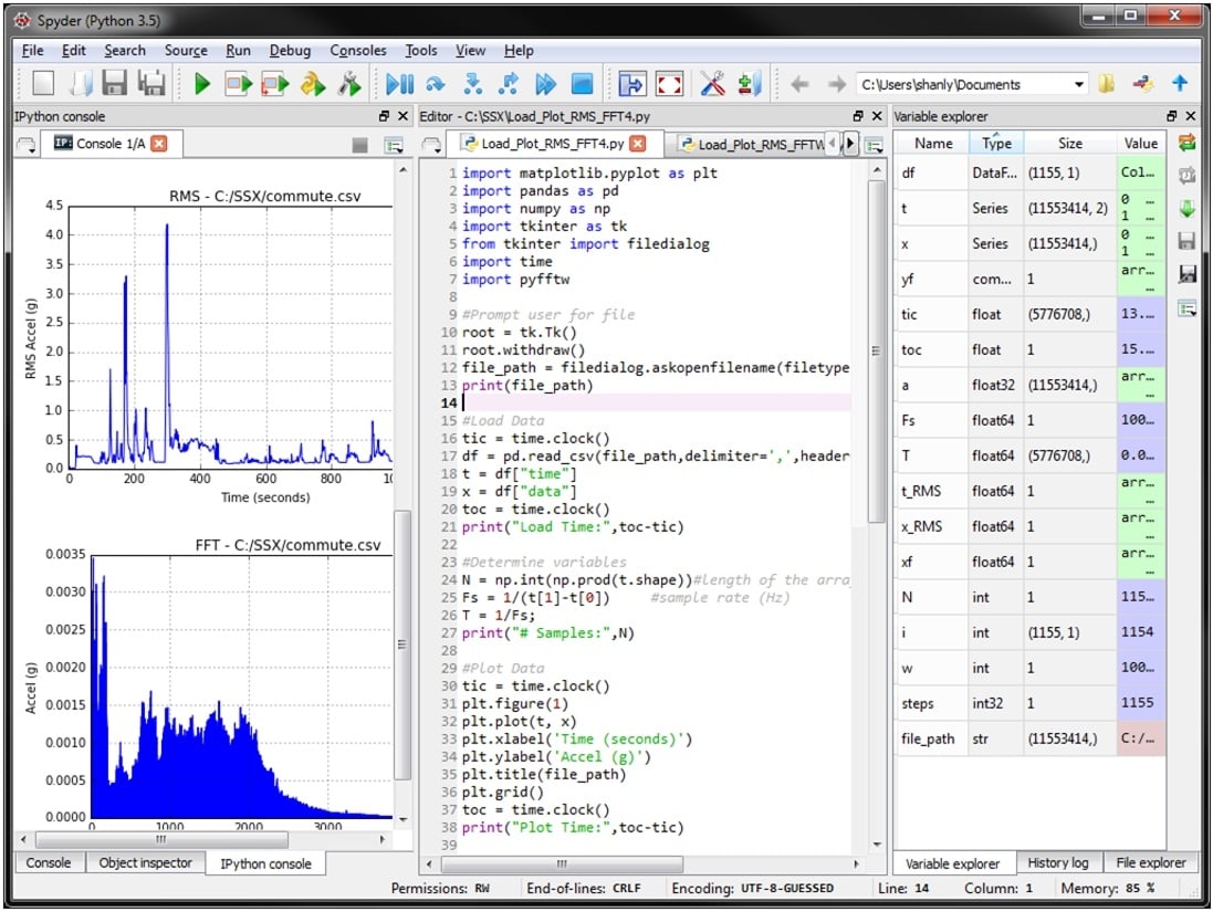 Your Best 7 Options For Vibration Analysis Programming