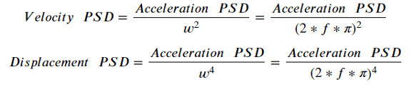 equation-integrate-acceleration-psd-velocity-displacement