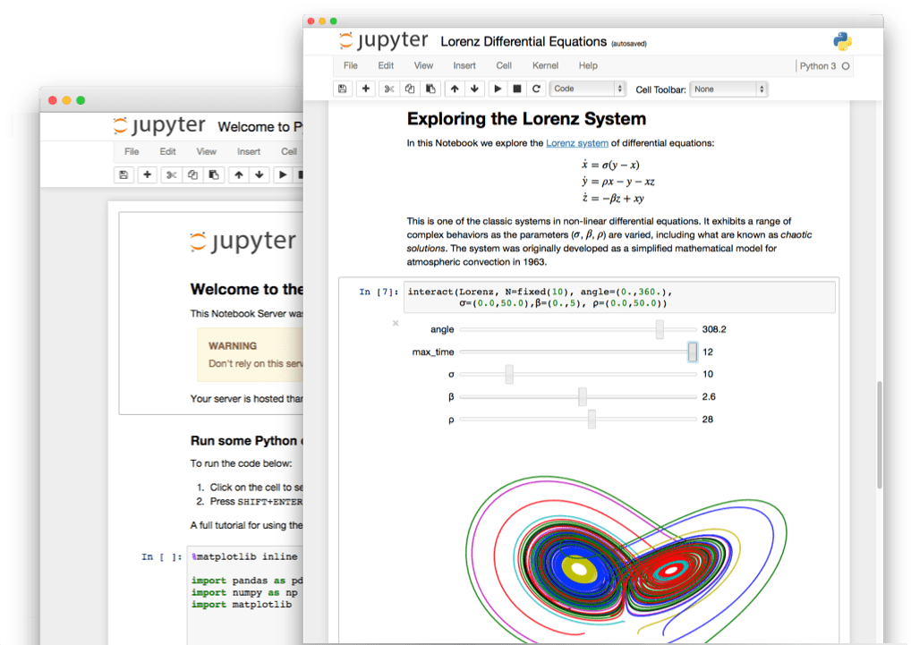 Example of Jupyter Notebook