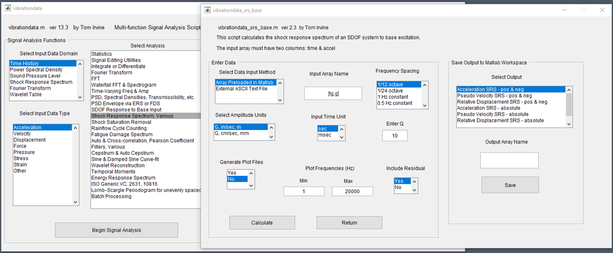 srs-vibrationdata-toolbox