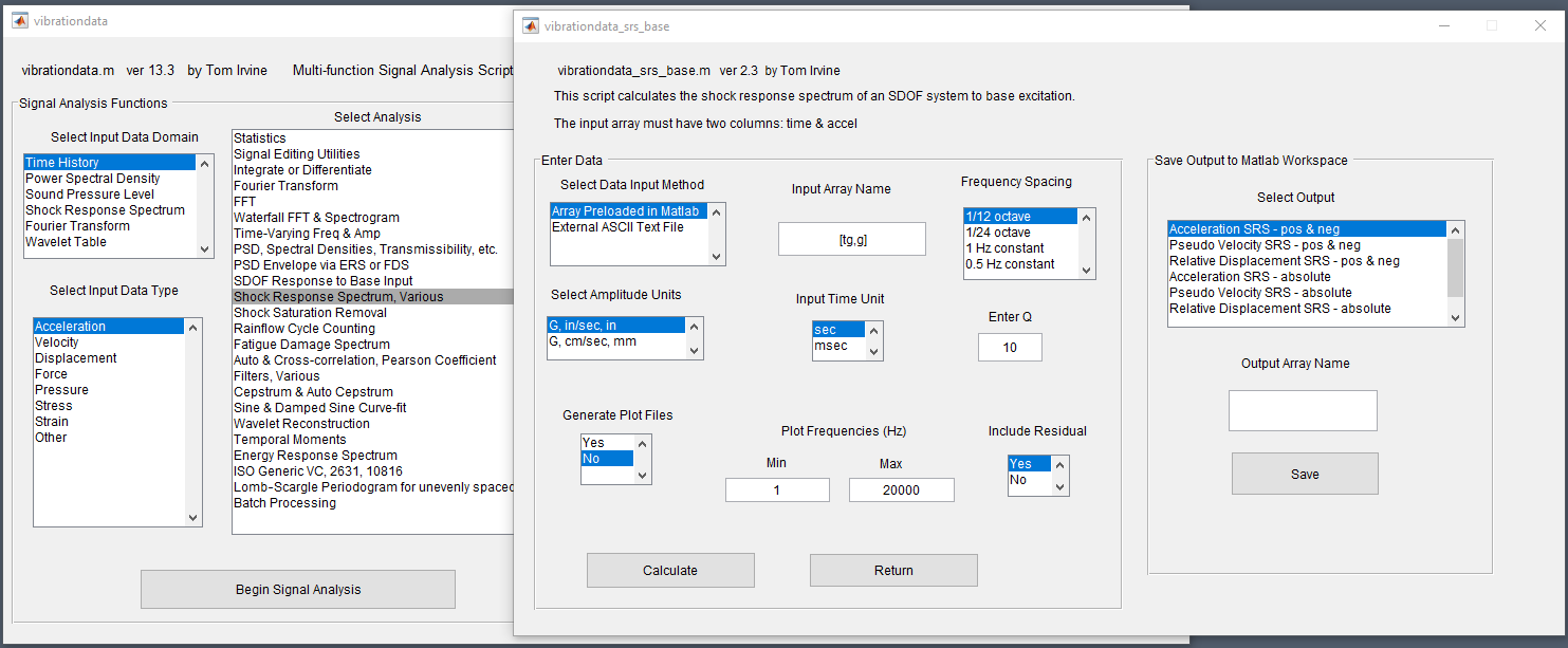 srs-vibrationdata-toolbox